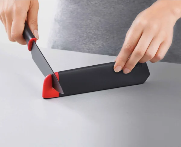 Slice&Sharpen™ Set of 2 Knives with Sharpening Sheaths - Image 3