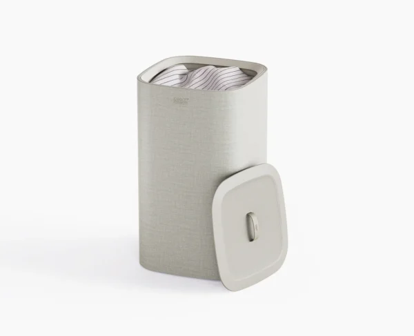 Tota One 60L Ecru Laundry Basket