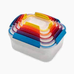 Nest™ Lock 5-piece Multicolour Food Container Set