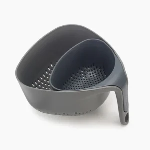 Nest™ 2-piece Grey Colander Set